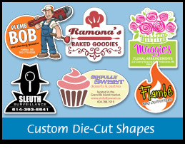 Custom Die-cut Shapes